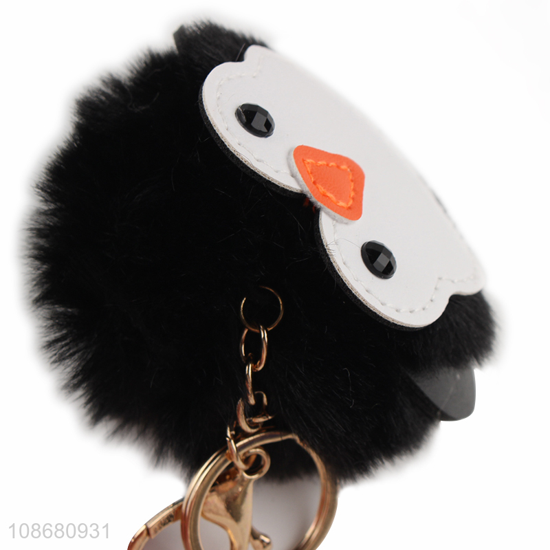 Good sale cartoon penguin shape portable keychain wholesale