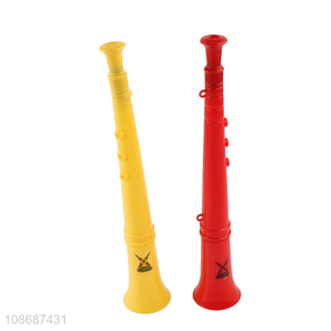 Good quality plastic trumpet horn noise maker for sporting events games