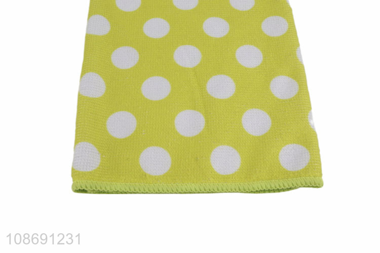 Factory price soft reusable microfiber cleaning cloth for household
