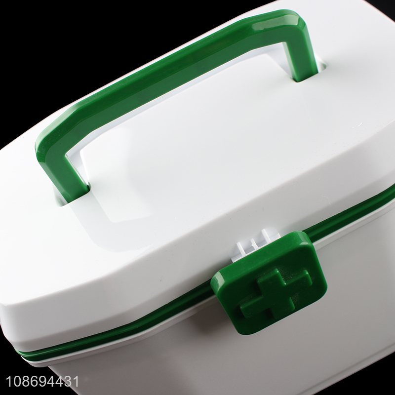 Good quality family medical box first aid case medicine storage box