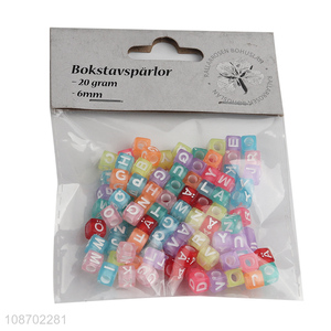 Popular product candy colored letter beads DIY <em>bracelet</em> making kit