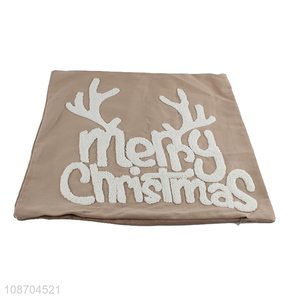 Good quality Christmas cushion cover throw <em>pillow</em> case for home decor