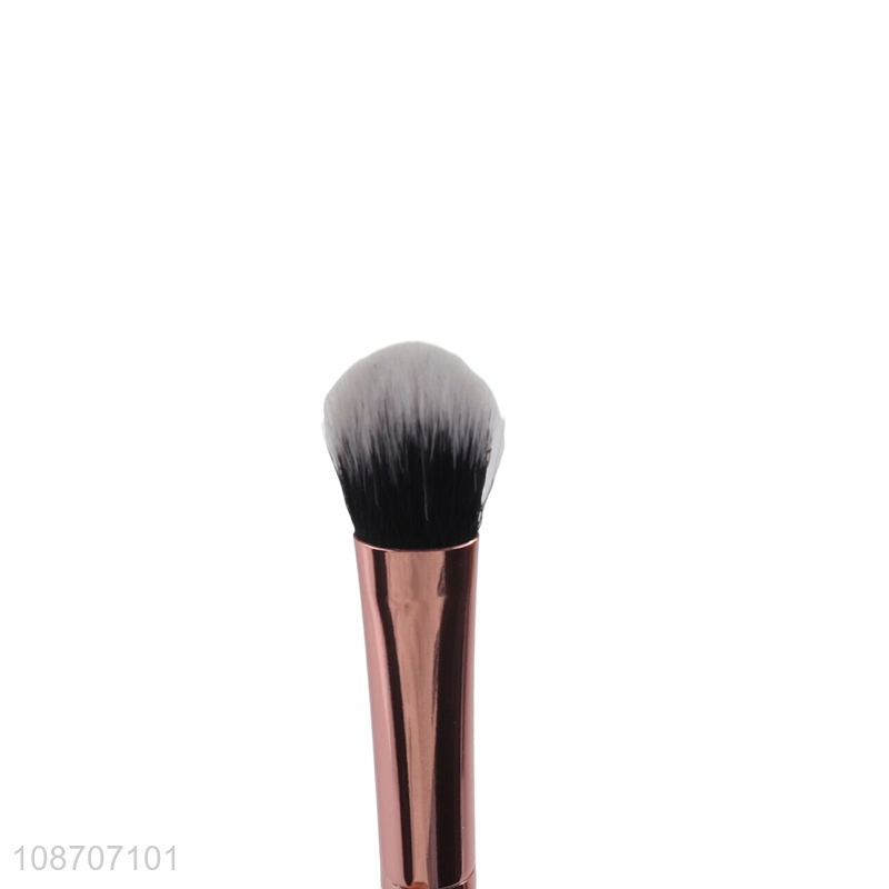 Hot selling plastic handle fluffy eyeshadow brush women makeup tools