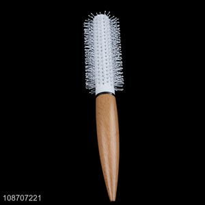 Wholesale round styling hair <em>brush</em> hair dough quiff roller for women