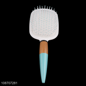 Good quality anti-knotting air cushion paddle hair <em>brush</em> with mirror
