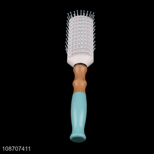 Wholesale wooden handle massage comb rib hair brush for home & salon