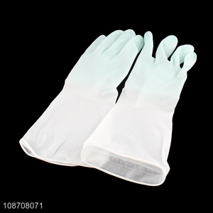 New style reusable household cleaning dishwashing gloves for sale