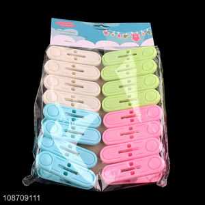 Popular design laundry clothes pegs clothespins with springs