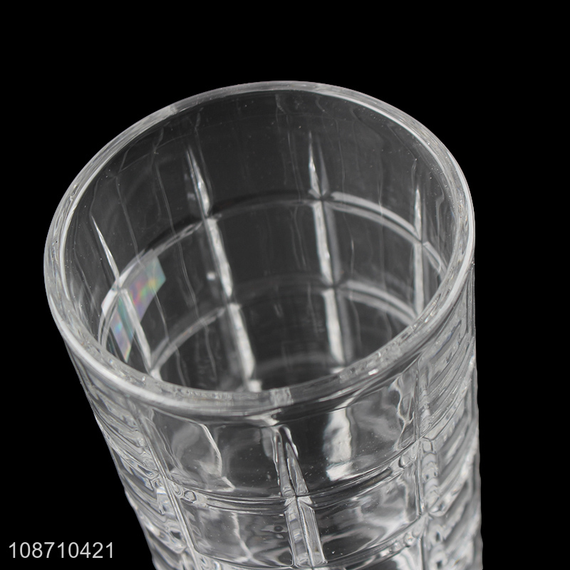 Good quality 380ml clear whiskey glasses wine mug for liquor bourbon