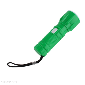 Good quality portable indoor outdoor plastic flashlight torches for sale