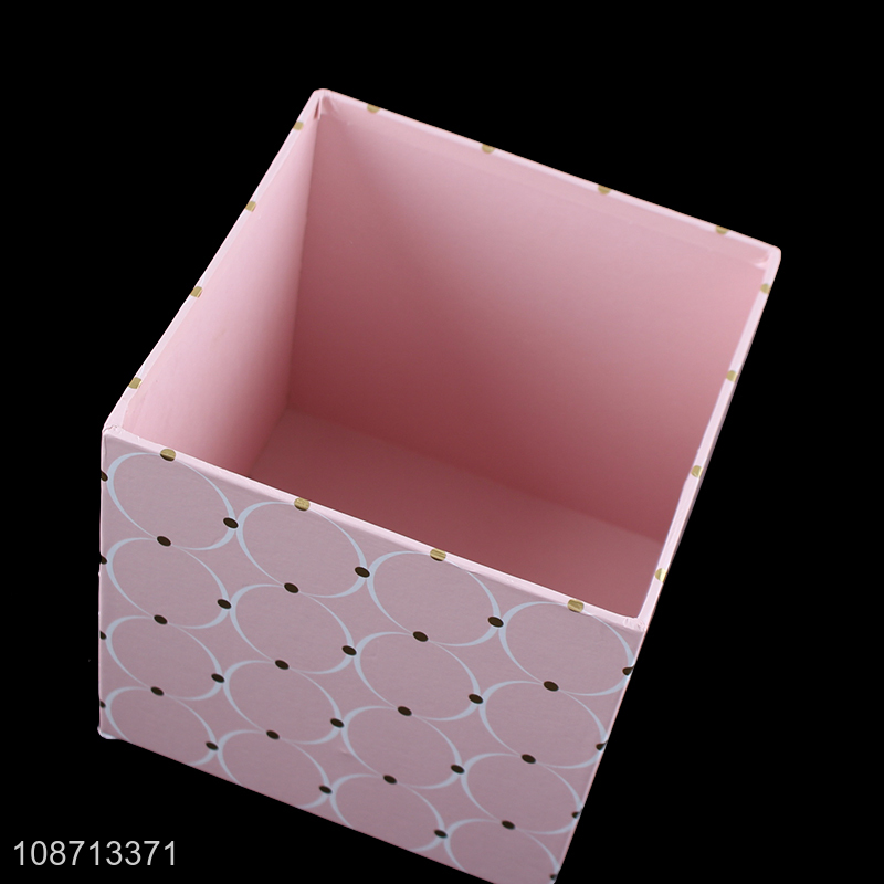 New arrival geometric shape flower arrangement box for Valentine's Day