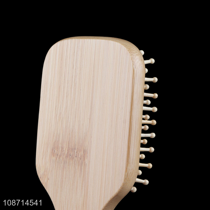 New product bamboo massage hair brush air cushion detangling comb
