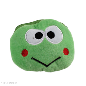 Online wholesale cute cartoon frog plush coin <em>purse</em> small coin pouch