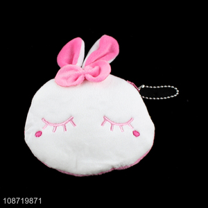 Popular product kawaii cartoon bunny coin bag coin pouch for women girls