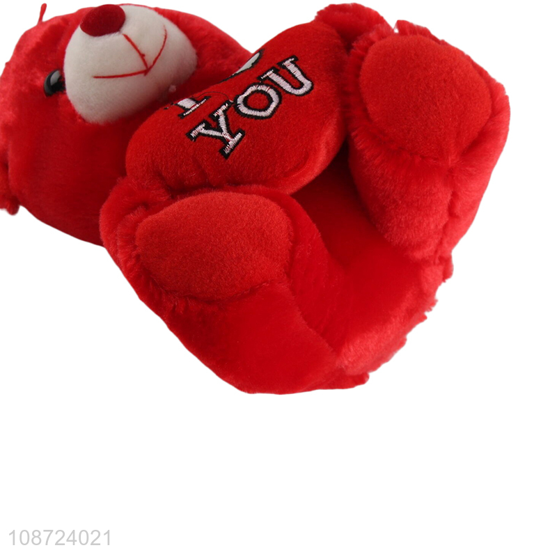 Hot selling soft bear stuffed plush bear toys Valentines bears
