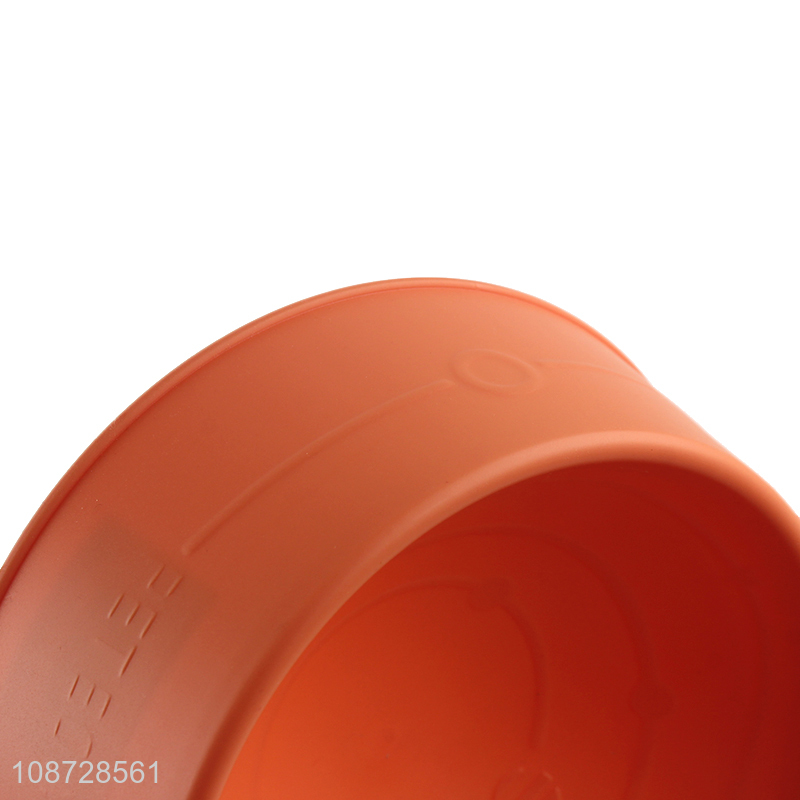 Wholesale non-slip cat bowl plastic dog water bowl feeding bowl