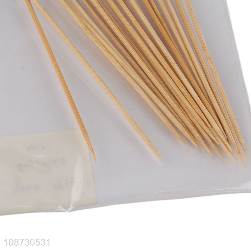 Hot items disposable 20pcs bamboo sticks fruit sticks for party supplies