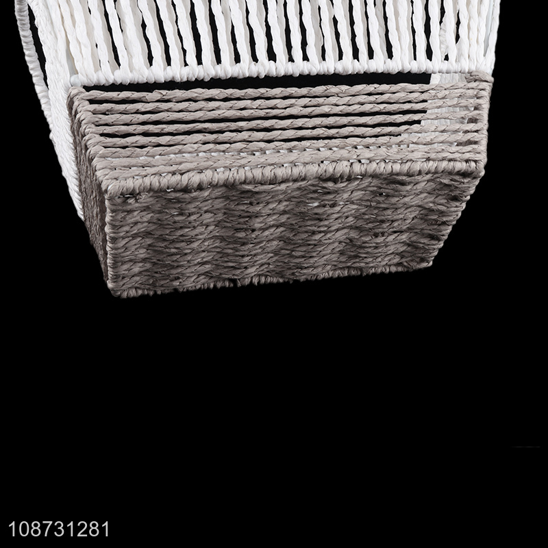 New product multi-purpose natural papyrus storage basket sundries storage basket
