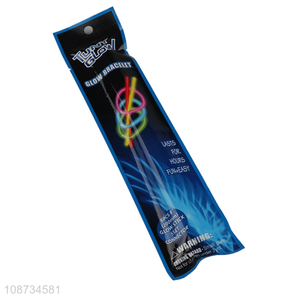 Latest products 5pcs party decoration glow fluorescent <em>bracelet</em> set for sale
