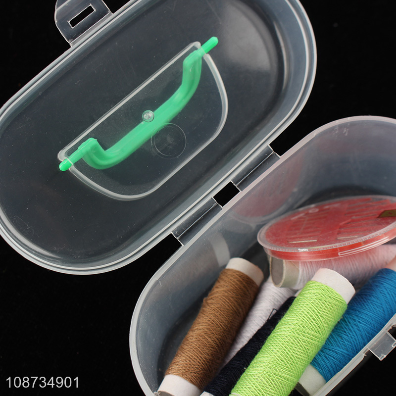 Wholesale sewing kit portable sewing kit box travel sewing supplies