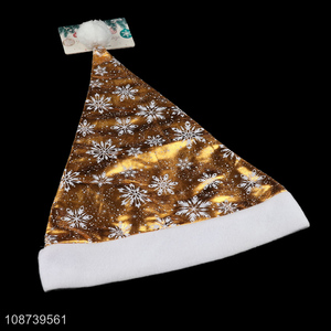 Hot Selling Non-woven Christams Hat Christmas New Year <em>Party</em> <em>Supplies</em>