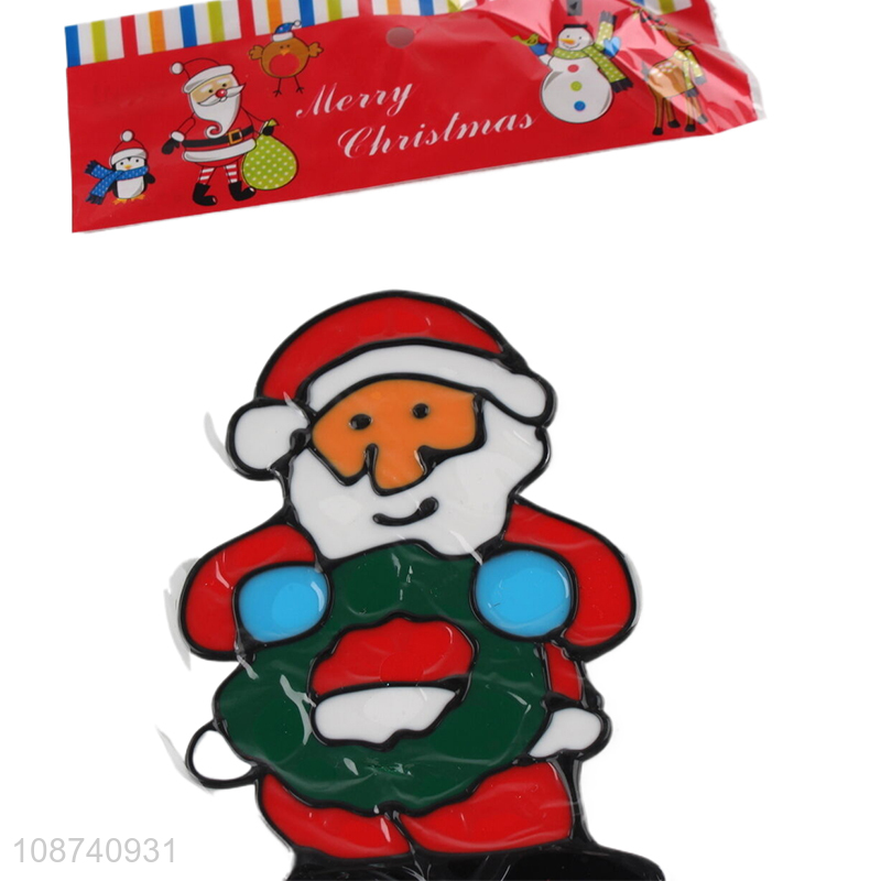 Wholesale Christmas window stickers window decals for holiday decor
