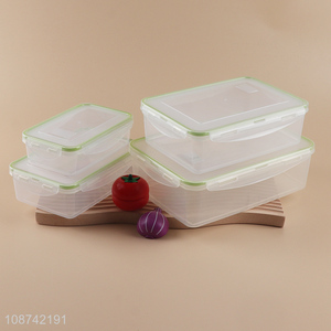 Online wholesale plastic <em>meal</em> pre container refrigerator food crisper