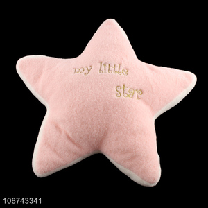 Online wholesale star shaped ultra soft plush throw pillow for sofa bed