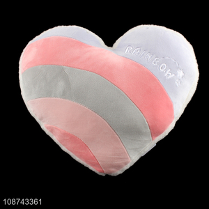 New product heart shape plush <em>pillow</em> stuffed throw <em>pillow</em> for home decor