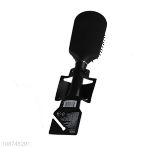Top selling anti-static black hair comb massage hair <em>brush</em> wholesale