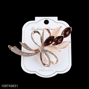 Hot selling bouquet brooch pin rhinestone brooch jewelry birthday gift