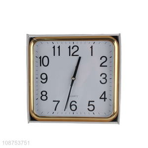 Popular products square wall decoration wall clock for home