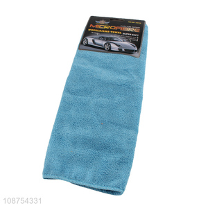 Wholesale super absorbent microfiber car cleaning cloths kitchen cleaning towel