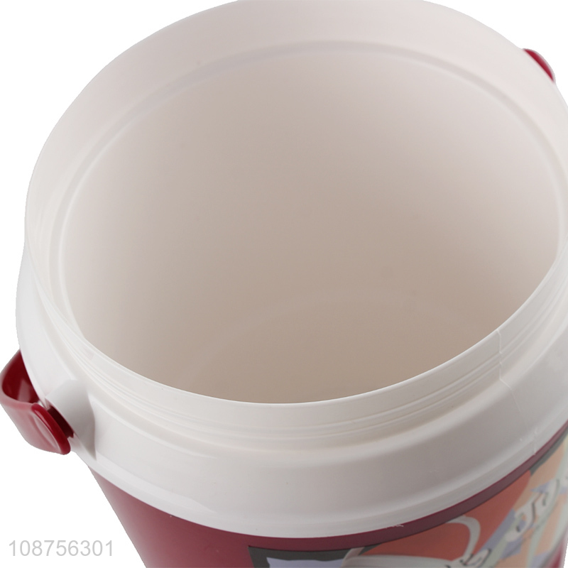 New product 2.2L plastic cooler jug for travel, picnic and fishing