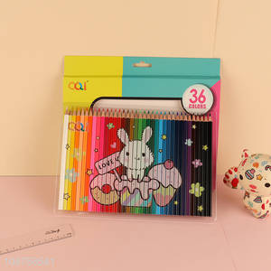 Good quality 36 colors <em>puzzle</em> colored pencils art supplies for teens