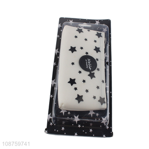 Good quality star printed students stationery pencil bag