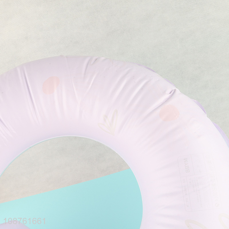 Top selling 3D flower swim circle flower swim ring