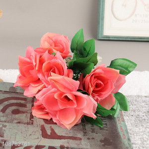 Good quality 7 heads artificial flower faux flower for home decor