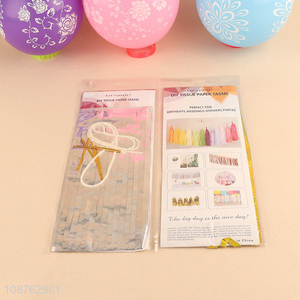 China products <em>party</em> <em>supplies</em> diy tissue paper tassel for sale
