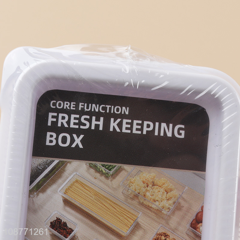 Hot selling 3pcs transparent fresh keeping box set