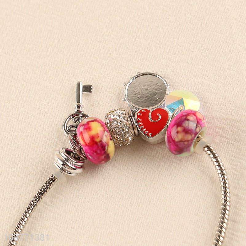 Hot selling charm bead brecelet for women