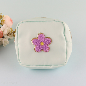 Hot selling small cute cosmetic bag makeup pouch