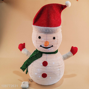 Top quality christmas decor figure snowman for outdoor