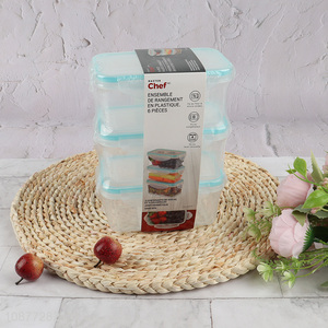Good quality 3pcs/set airtight food storage <em>containers</em>