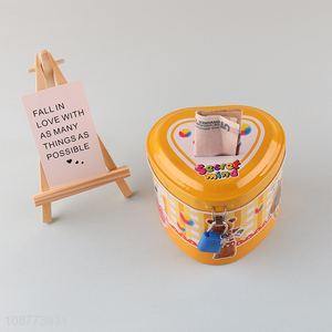 Good quality tin saving pot money box for kids