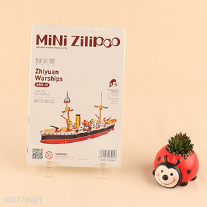 Good quality 42 pieces warship puzzle for kids