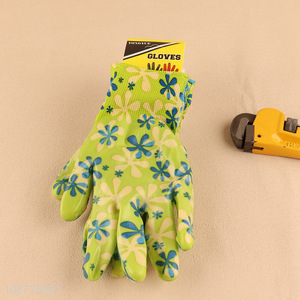 New product floral print garden <em>gloves</em> <em>work</em> <em>gloves</em>