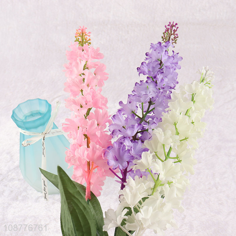 Good quality artificial flower long stemmed fake lilac