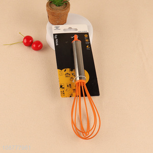 Wholesale 10inch non-scratch egg whisk for cooking