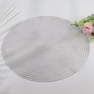 Factory price round place mat for tabletop decoration
